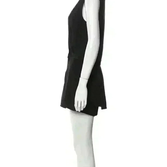 Intermix Plunge Neckline Black Romper size P (small) - Picture 4 of 4